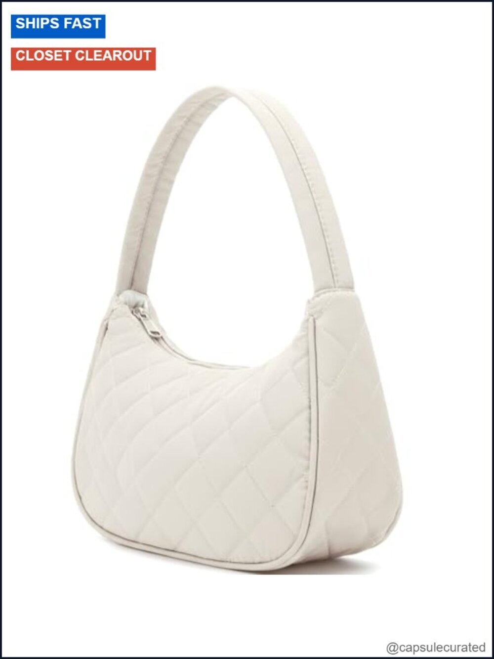 Puffer Tote Bag Lightweight Quilted Shoulder Bag Waterproof